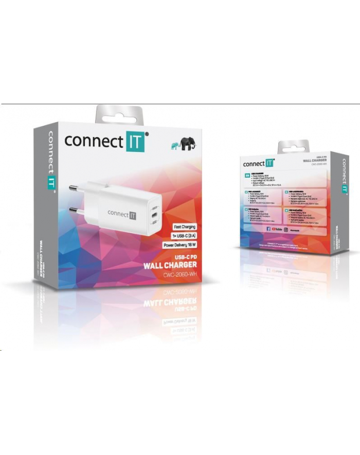 Connect IT 18W Biały (CWC-2060-WH) główny