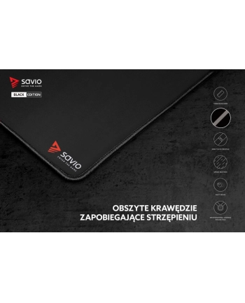 savio Podkładka pod mysz 1000x500 Black Edition Turbo Dynamic XXL nr 1