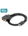 ASSMANN  ADAPTER AV DISPLAYPORT - DVI-D CZARNY (AK-990900-020-S) - nr 6