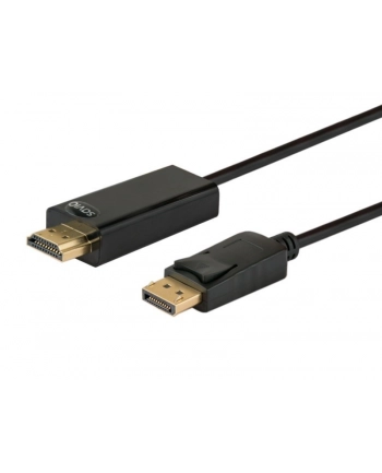 savio Kabel DisplayPort (M) - HDMI (M) 1,5m, CL-56 nr 2