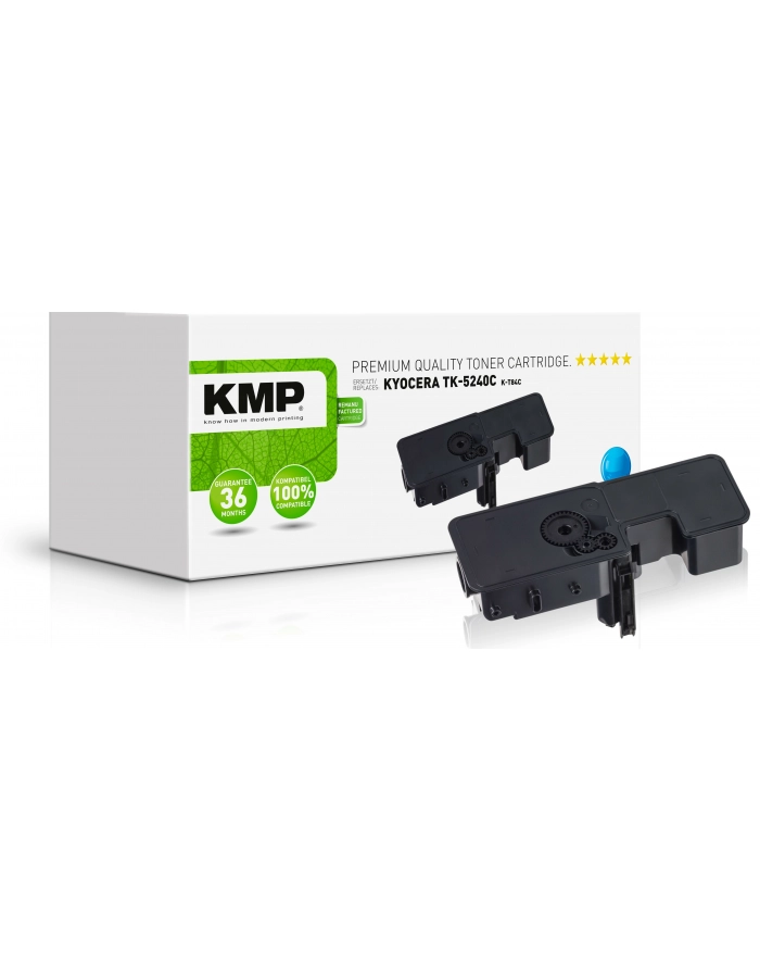 Kmp K-T84C toner cyan kompatybilny z Kyocera TK-5240 C (29120003) główny