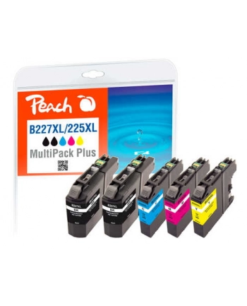 Peach Multi Pack Plus - Kartridż z tuszem Czarny (PI500141) nr 1