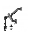 Equip 650133 uchwyt / stojak do monitorów 81,3 cm (32') Zacisk Czarny - nr 11