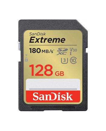 sandisk Karta pamięci Extreme SDXC 128GB 180/90 MB/s V30 UHS-I U3 nr 2