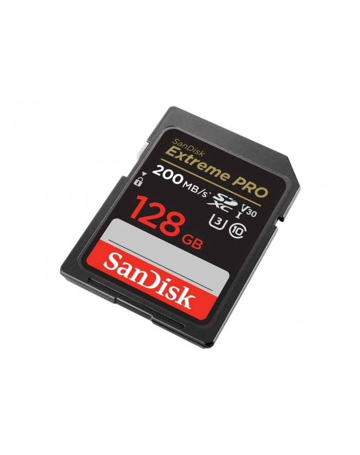sandisk Karta pamięci Extreme Pro SDXC 128GB 200/90 MB/s V30 UHS-I U3 główny