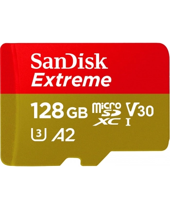 sandisk Karta pamięci Extreme microSDXC 128GB 190/90 MB/s A2 V30 U3 nr 2