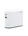 legrand Rozgałęziacz 2x2P+USB AC Biało/czarny - nr 5
