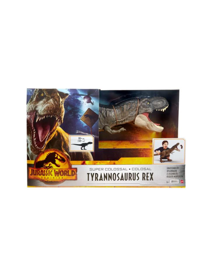 Jurassic World Kolosalny Tyranozaur HBK73 MATTEL główny