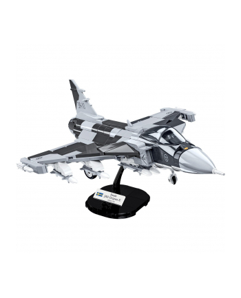 COBI 5820 Armed Forces Szwedzki myśliwiec wielozadaniowy SAAB JAS 39 Gripen E nr 1