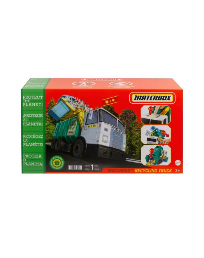 MEGA BLOKS Śmieciarka do recyklingu HHR64 p1 MATTEL główny