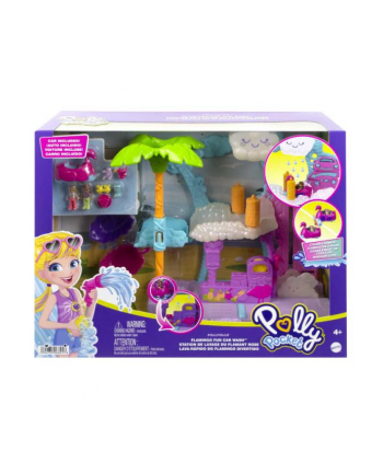 Polly Pocket Flamingowa myjnia HHJ05 p2 MATTEL