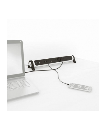 legrand Przedłużacz ochronny 5x2PZ +USB A/C 1,5m biało-czarny