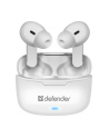 defender Słuchawki douszne bezprzewodowe TWINS 903 białe - nr 10