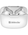 defender Słuchawki douszne bezprzewodowe TWINS 903 białe - nr 13