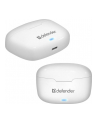 defender Słuchawki douszne bezprzewodowe TWINS 903 białe - nr 17