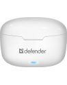 defender Słuchawki douszne bezprzewodowe TWINS 903 białe - nr 18