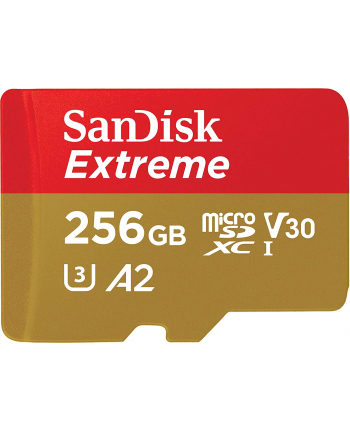 sandisk Karta pamięci Extreme microSDXC 256GB 190/130 MB/s A2 V30 U3 nr 2