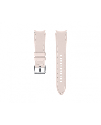 SAMSUNG Hybrid Leather Band, watch strap (pink, Samsung Galaxy Watch4, 20 mm, M/L)