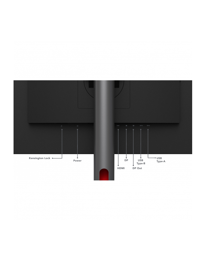 Lenovo 63A2GAT1EU ThinkVision P27q-30 68,6 cm (27') 2560 x 1440 px LED Czarny główny