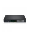 Zyxel GS1915-24EP-EU0101F GS1915-24EP Zarządzany L2 Gigabit Ethernet (10/100/1000) Obsługa PoE 1U Czarny - nr 8