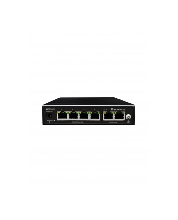 Level One FEP-0631 łącza sieciowe Fast Ethernet (10/100) Obsługa PoE Czarny