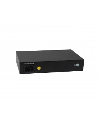 Level One GEL-1061 łącza sieciowe Zarządzany L2 Gigabit Ethernet (10/100/1000) Czarny