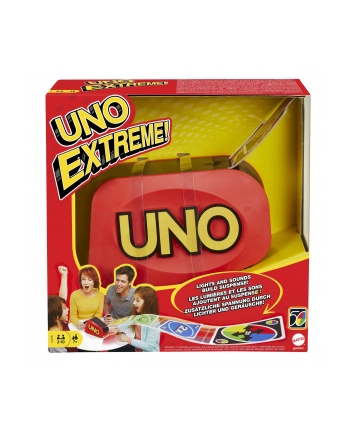 UNO Extreme Gra karciana podajnik kart GXY75 p4 MATTEL