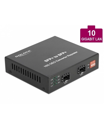 MEDIA KONWERTER DELOCK 10GBASE-R SFP ->SFP