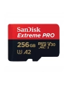 sandisk Karta Extreme Pro microSDXC 256GB 200/140 MB/s A2 U3 - nr 1