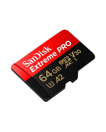 sandisk Karta Extreme Pro microSDXC 64GB 200/90 MB/s A2 V30 nr 2