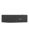 natec Klawiatura Nautilus US slim Czarna - nr 10