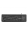 natec Klawiatura Nautilus US slim Czarna - nr 9