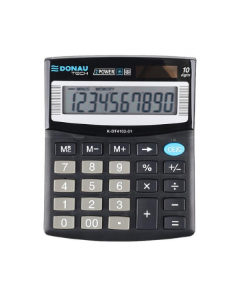 pbs connect Kalkulator Donau Tech K-DT4102 10 cyfr 122x100x32mm czarny