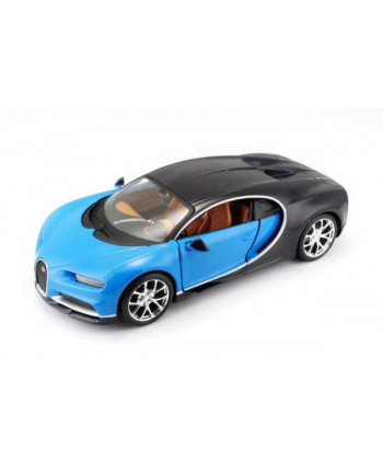 MAISTO 31514 Bugatti Chiron niebiesko-czarny 1:24