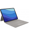 logitech Etui z klawiaturą Combo Touch iPad Pro 12,9 cala 5 generacji piaskowy UK - nr 8