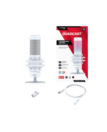 hyperx Mikrofon QuadCast S White