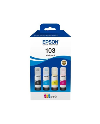 epson Zestaw Multipack ET 103 4x65ml CMYK do L12xx/32xx/52xx