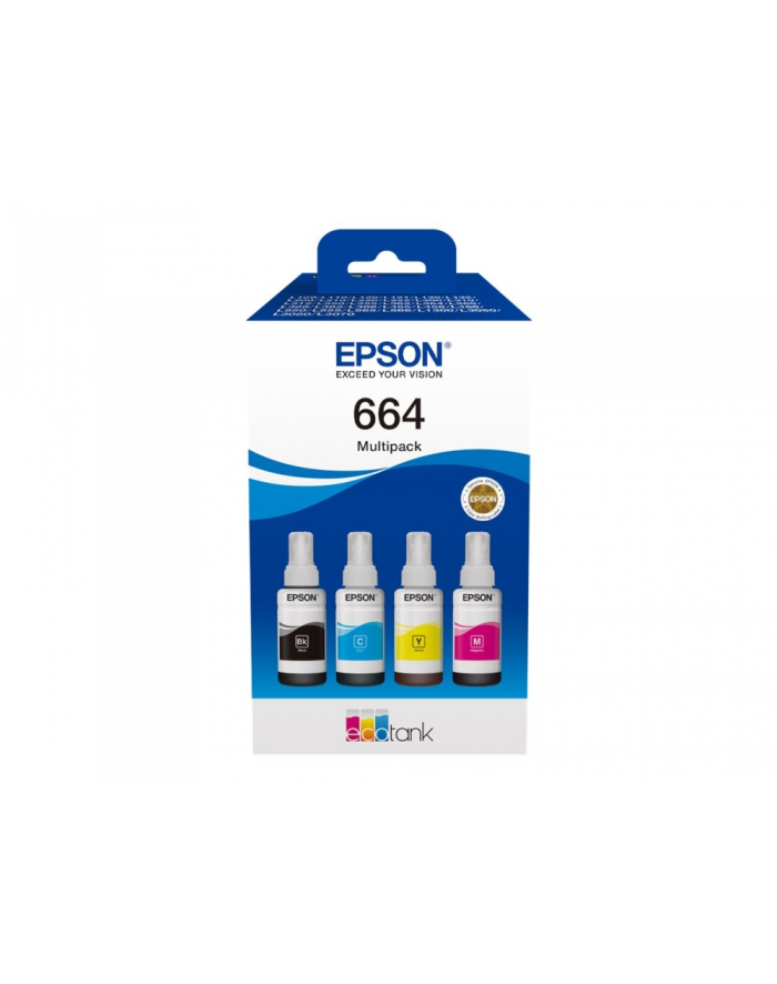 epson Zestaw Multipack ET 664 4x70ml CMYK do L11xx/31xx/51xx główny