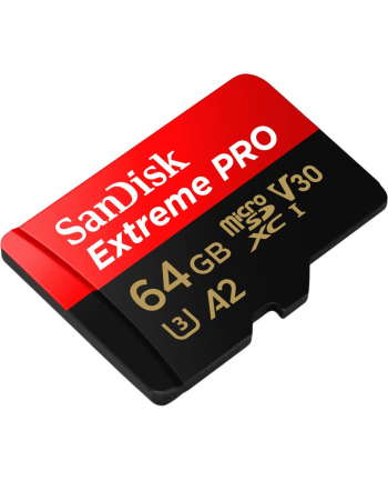 sandisk Karta Extreme Pro microSDXC 64GB 200/90 MB/s A2 V30