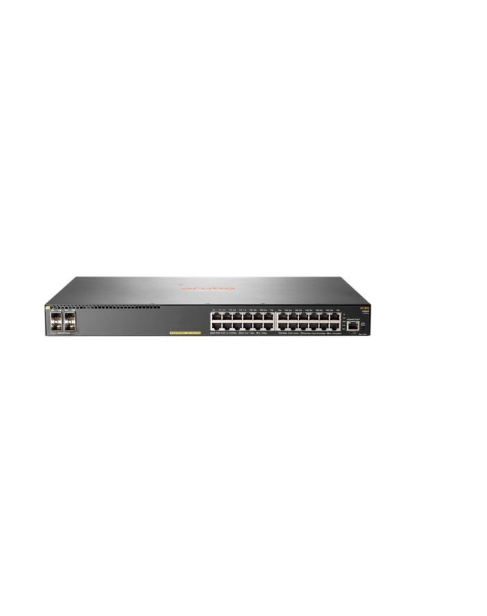 hewlett packard enterprise Przełącznik ARUBA HPE 2930F 24G PoE + 4SFP Switch     JL261A główny