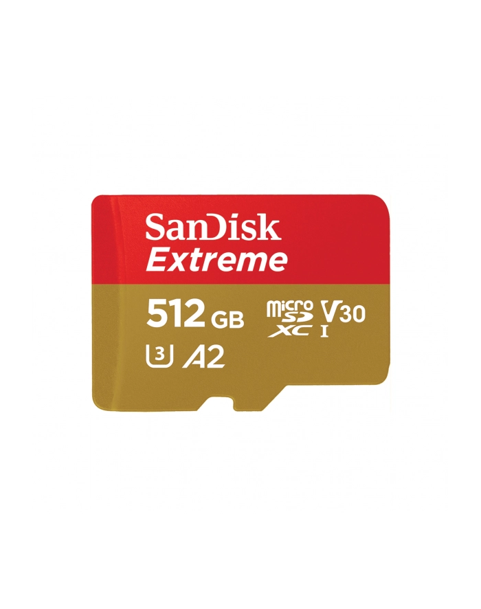 sandisk Karta pamięci Extreme microSDXC 512GB 190/130 MB/s A2 V30 U3 główny