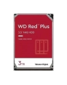 western digital WD Red Plus 3TB SATA 6Gb/s 3.5inch 258MB cache internal HDD Bulk - nr 5