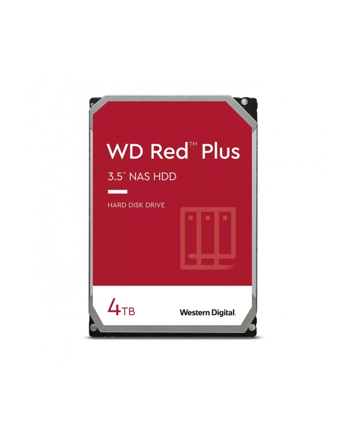 western digital WD Red Plus 4TB SATA 6Gb/s 3.5inch 258MB cache internal HDD Bulk główny