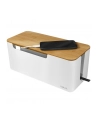 LOGILINK KAB0075 Cable box 320x140x130 mm Kolor: BIAŁY with bamboo lid - nr 22