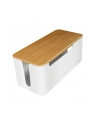 LOGILINK KAB0075 Cable box 320x140x130 mm Kolor: BIAŁY with bamboo lid - nr 6