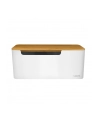 LOGILINK KAB0075 Cable box 320x140x130 mm Kolor: BIAŁY with bamboo lid - nr 8
