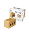 LOGILINK KAB0076 Cable box 255x140x165 mm bamboo - nr 18