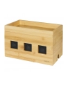 LOGILINK KAB0076 Cable box 255x140x165 mm bamboo - nr 25