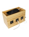 LOGILINK KAB0076 Cable box 255x140x165 mm bamboo - nr 26