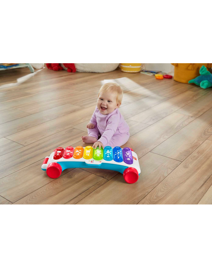 Fisher-Price LL Duży edukacyjny ksylofon do ciągnięcia HJK41 p2 MATTEL główny
